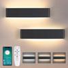 Led Wall Scon Light 2.4G Bluetooth Remote Control Dimmable Wall Lamp AC170-245V Living Room Bedroom Indoor Wall Light Fixture