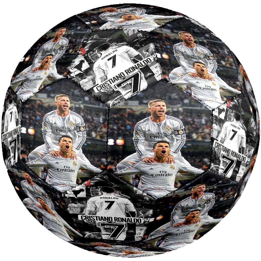 Ronaldo's Devil's Legend Aig Soccer Ball Size 5 Football Machine Sewn Indoor/Outdoor Training and Matches Ideal for Soccer Enthusiasts