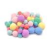 Assorted Pastel Pom-poms 1 To 2 Cm 60 Pieces