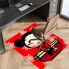 Pucca3 Printed Absorbent Washable Carpet, Non-Slip Bathroom Mats, Kitchen Rugs, Yoga Mat,Living Room Entrance, Camping Picnic Rugs