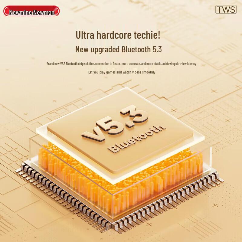 Спортивные Bluetooth-наушники Newsmy TWS с оголовьем