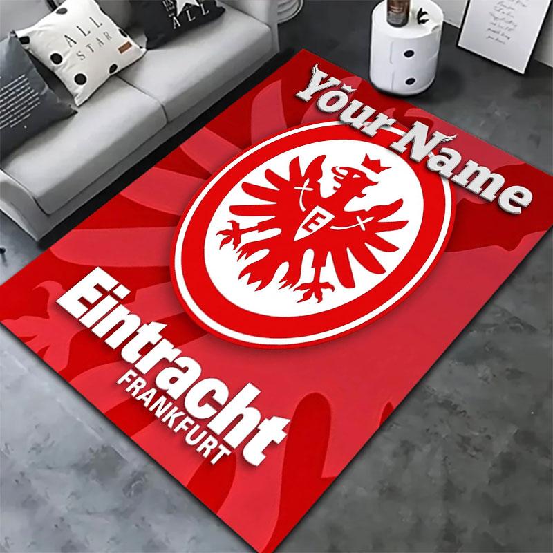 Eintracht Frankfurt Custom Name Carpet Rug for Living Room Bedroom Home Sofa Decoration,Kids play Non-slip Floor Mat