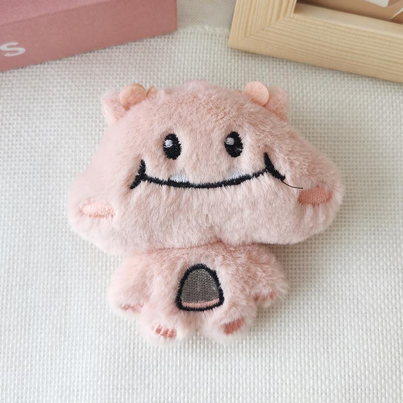 Kawaii Big Mouth Dragon Подвеска Мини Плюшевая Кукла Мультфильм Сумка Украшение Подарочная Кукла Подвеска Плюшевый Брелок Подарочный