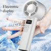 New Mini Portable Handheld Fan 120 Speed Portable Desktop Fan Ice Mode Rechargeable Instant Cooling Fashionable Men's and Women's Fans