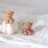 Cute 3D Bear Silicone Mold Creative Multiple Bears DIY Chocolate Candy Molds Kitchen Baking Cake Decor Candle Soap Mould