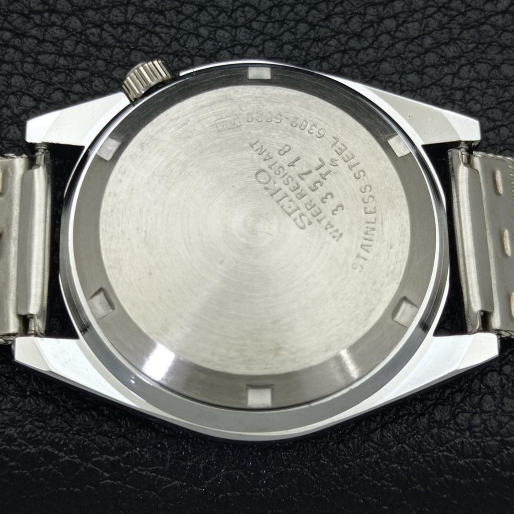 ВОССТАНОВЛЕННЫЕ МУЖСКИЕ ЧАСЫ SEIKO 5 AUTOMATIC, СДЕЛАНО В ЯПОНИИ, КРАСНЫЙ ЦИФЕРБЛАТ, ИЗГОТОВЛЕНЫ НА ЗАКАЗ a440104-2 QV90-a440104