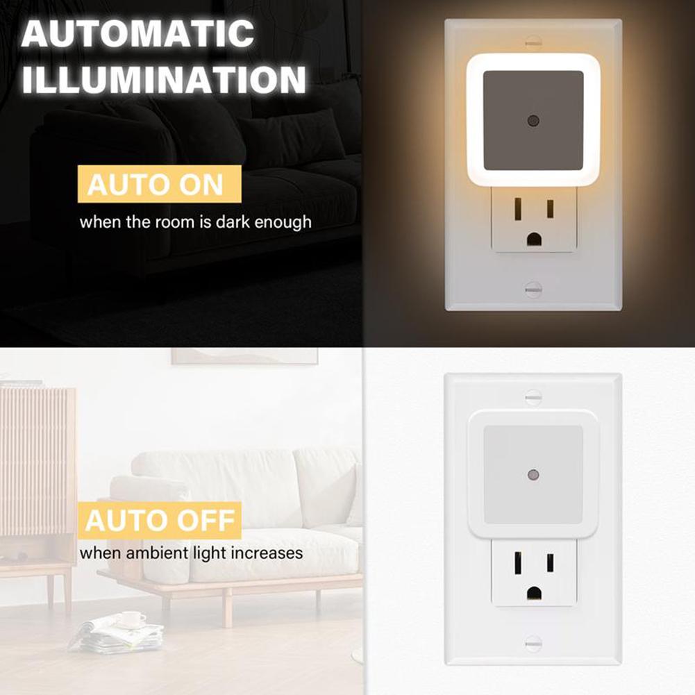 1/2/3pcs Intelligent LED Induction Lamp Wireless Lighting Sensor Automatically Lights Up At Night For Room Bedroom Lighting