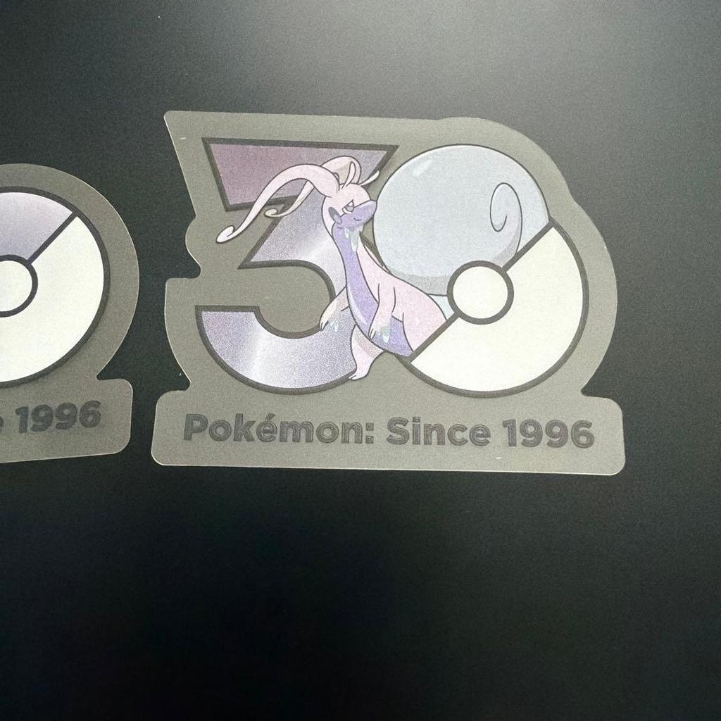 [Ограниченная серия Китай] Наклейки-наклейки Pokemon 30-й юбилей Numail Jade Numail