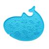 Pet Slow Food Mat with Suction Cups, Whale Shape Slow Feeding Mat for Prevent Choking Anxiety Relief, Non-Slip Silicone Lick Mat for Dogs And Cats