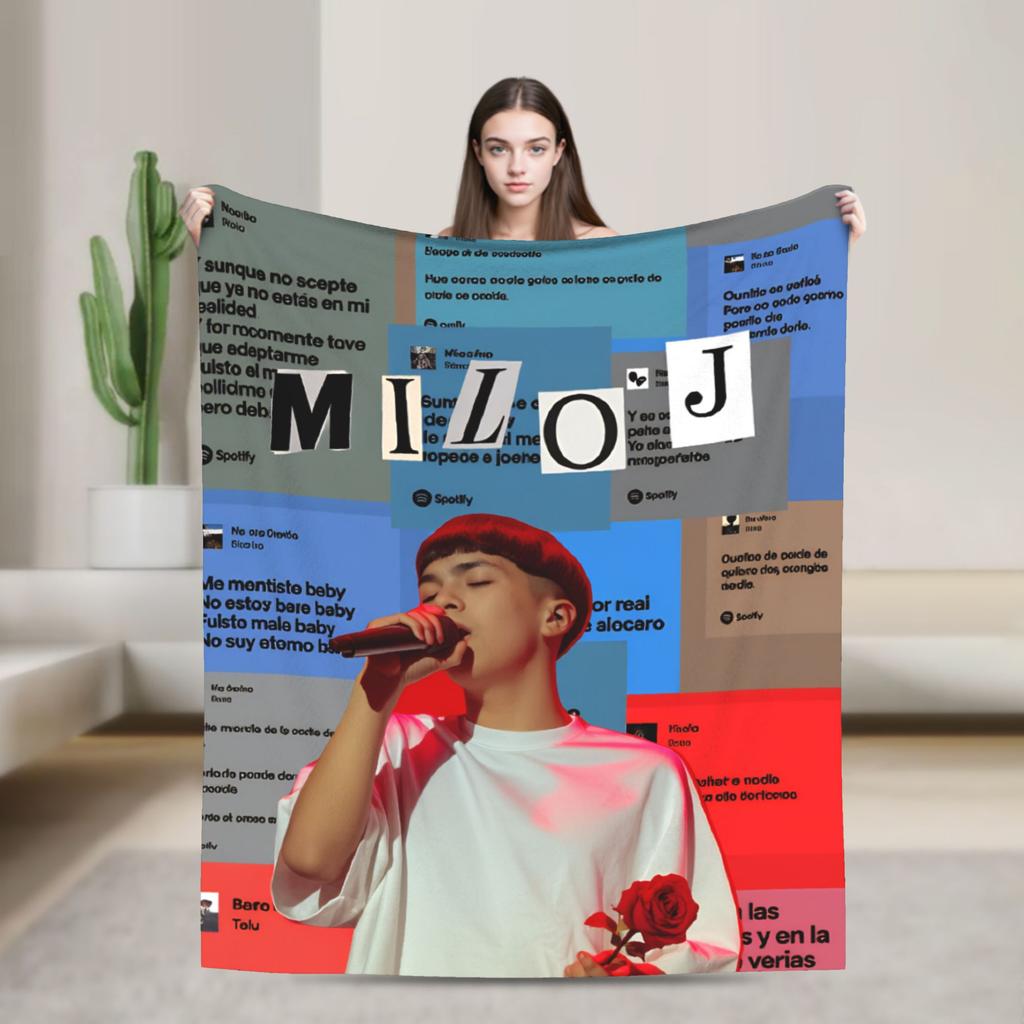Rapper Milo J  111  Blankets Quality Warm  Throw Blanket Winter Travel Office Couch Bed Fashion Bedspread