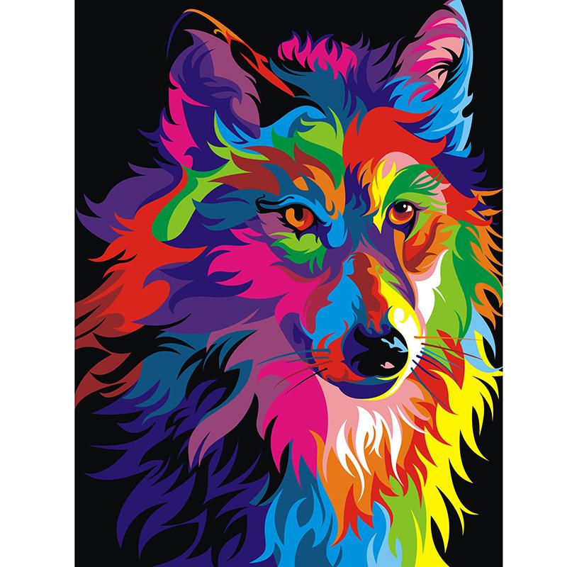 Картина маслом DIY 5D алмазная живопись полный круглый набор для вышивки крестом из смолы мультфильм животных Алмазная вышивка мозаика подарок ручной работы