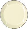 Fukui Craft Circle Plate Beige 90033057 Microwave-safe (L)