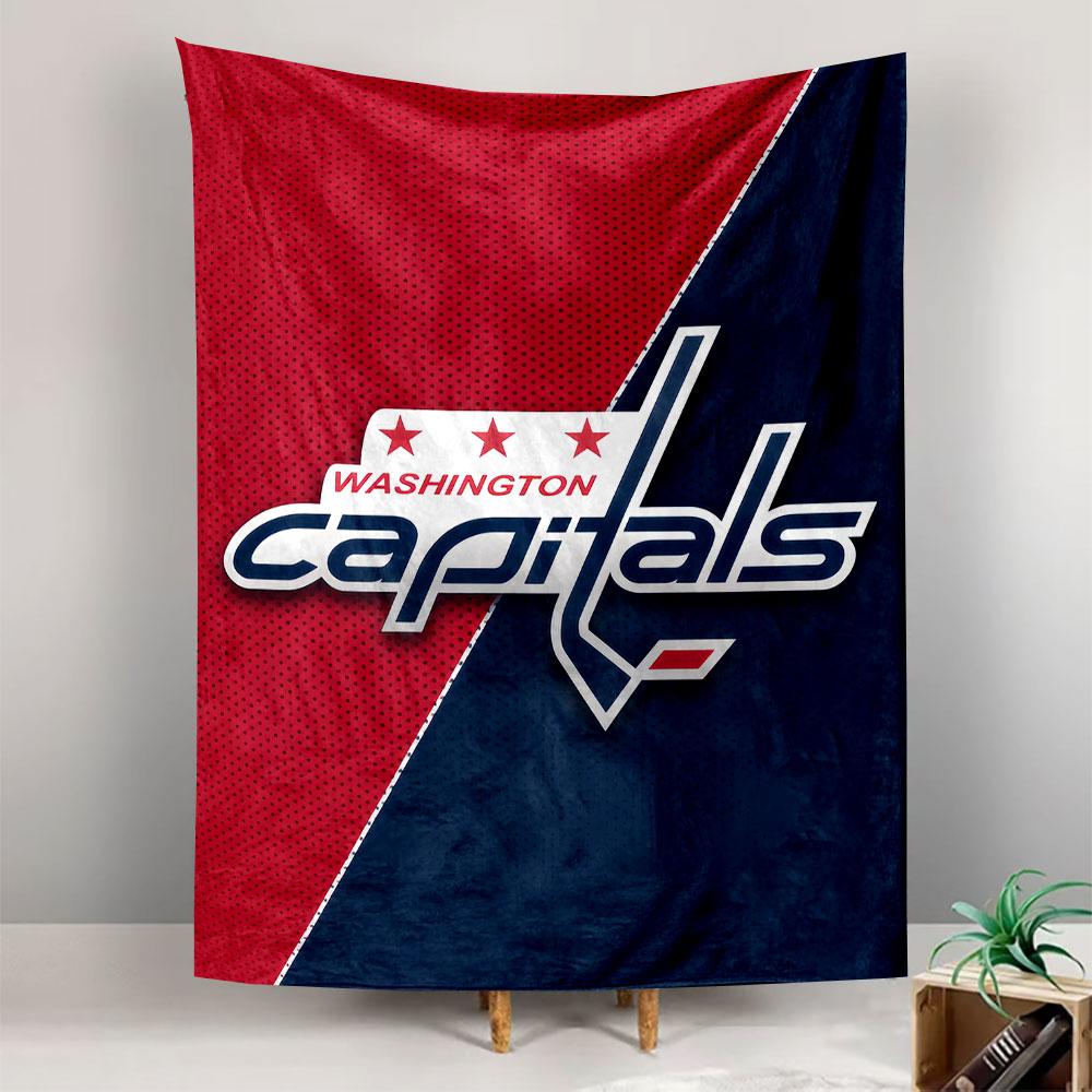Гобелен Washington Capitals для стены, Постер с логотипом хоккейной команды НХЛ, Спортивный декор для стены спальни, гостиной, общежития