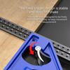 Aluminum Multiple Function Combination Square with Positioning Holes Accuracy Measuring Tool 300mm for Woodworking