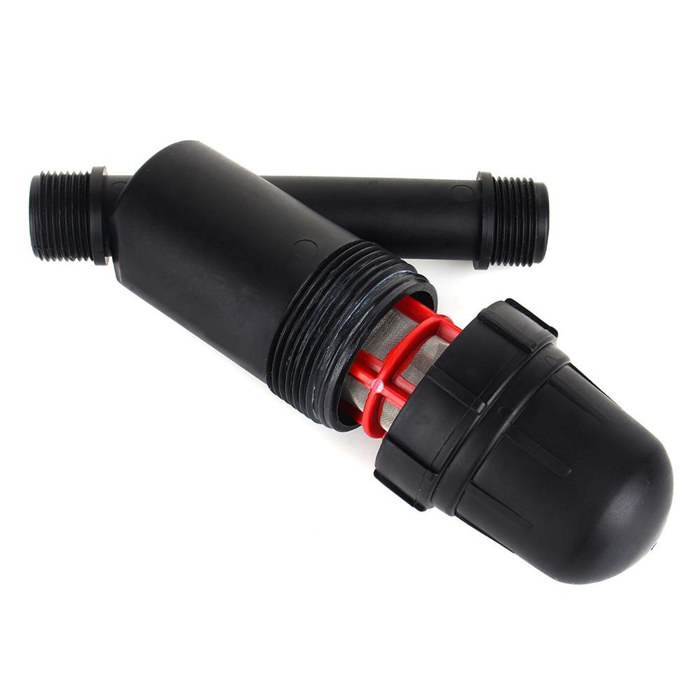 3/4 Inch Screen Irrigation Filter Y Type Easy Clean Drip Irrigation Filter 120 Mesh High Flow Garden Irrigation Filter