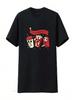 Let S Watch Horror Movies Funny Halloween Costume Stylish Wounisexs Summer  T Shirt Top Vintage Washed Unisex Fashion