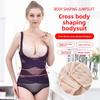 Послеродовой цельный формирователь: Летний дышащий бодишейпер с контролем живота для женщин - Легкий поддерживающий бюстгальтер с перекрестной застежкой спереди