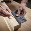 Деревянная рабочая линейка 3D Miter Angle Measuring Gauge Square Size Measure Tool