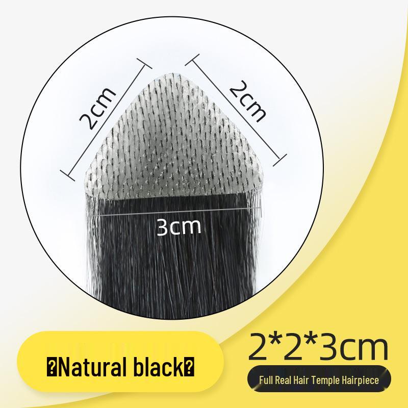 Unisex Hairline Toupee Stickers: Full Hair Toupee, Sideburns Replacement, Forehead Coverage, M-Shaped Hairline Coverage.