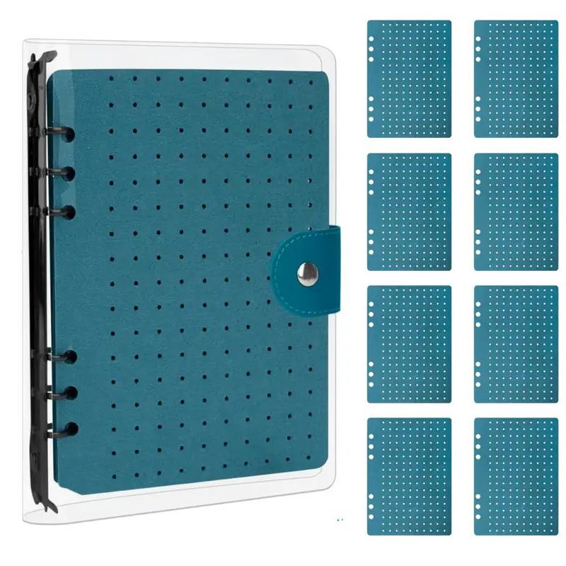 8 страниц фетра большой емкости многоцветный многофункциональный съемный дисплей для хранения штифтов книга DIY аксессуары