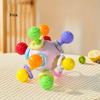 Милая сенсорная игрушка, звенящая и хватательная игрушка, подарок на Рождество и Новый год, пасхальный подарок