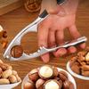 Zinc Zinc Zinc Alloy Walnut Plier Serrated Anti-slip Design Crab Cracker Nut Clip Nut Peeler  Kitchen Gadgets