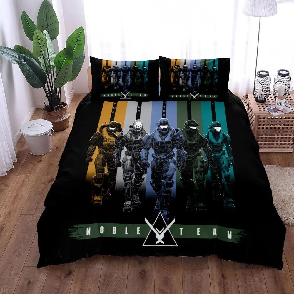3D Print Aliens Horrible Bedding Set Soft Comforter Cover With 1/2pcs Pillow Shams For Kids Adults Microfiber Quilt Cover
