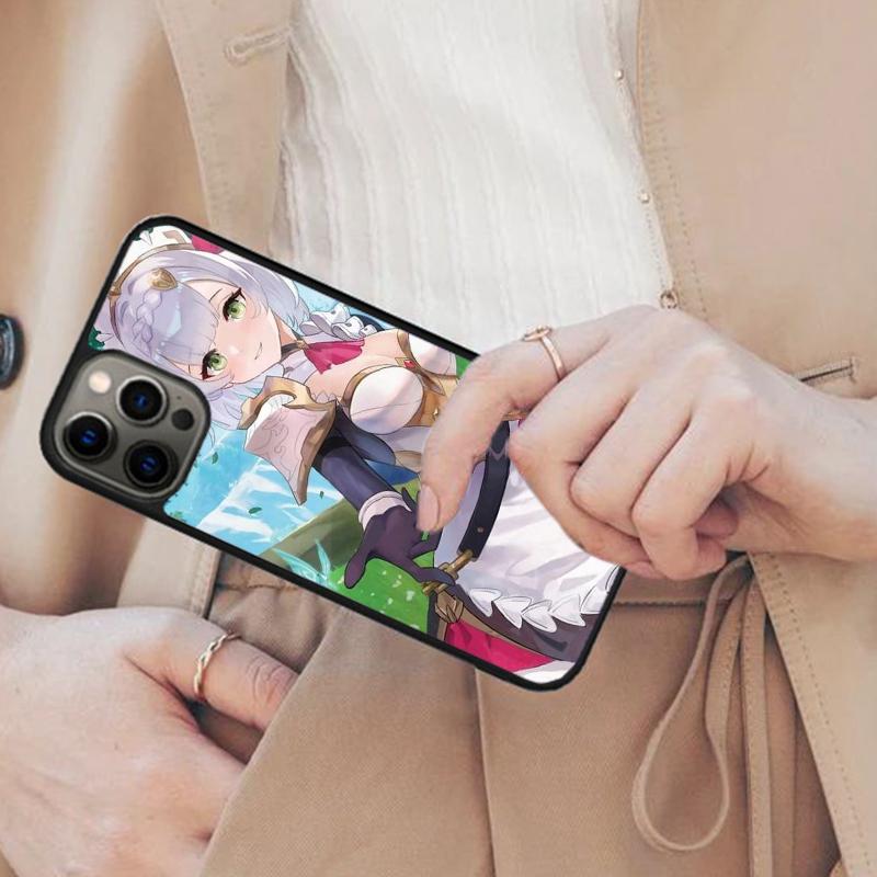 Noelle Genshin Impact Магнитный чехол для телефона ДЛЯ APPLE iPhone 17 Air 16 14 13 12 Pro Max 15 Plus Беспроводная зарядка С чехлом MagSafe
