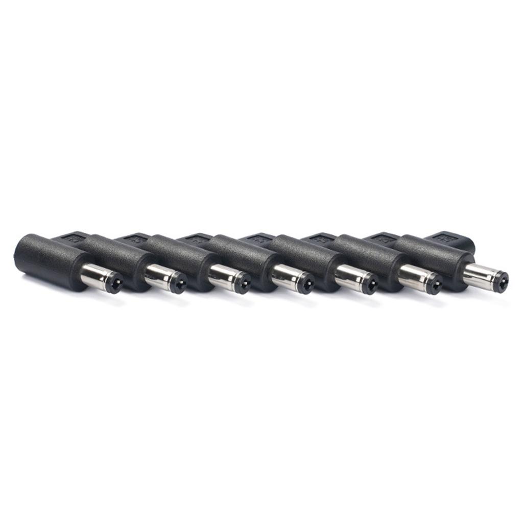 Адаптер USB C-Men DC5.5x2.1mm/5.5x2.5mm, 90-градусный разъем для зарядки телефонов, ноутбуков, маршрутизаторов, черный