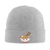 Kawaii RaUnisex Bowl Warm Knitted Cap Winter Knit Bonnet Hat Skullies Beanies Hip Hop Caps for Unisex