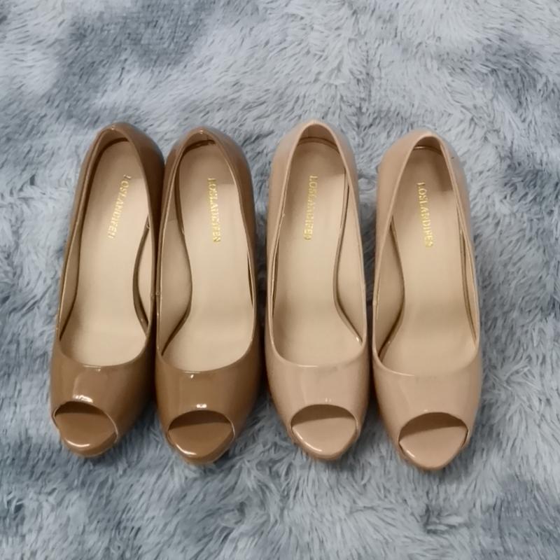 Сексуальные женские туфли на высоком каблуке с открытым носком, босоножки на платформе, туфли для вечеринки и свадьбы, повседневные элегантные туфли на шпильках