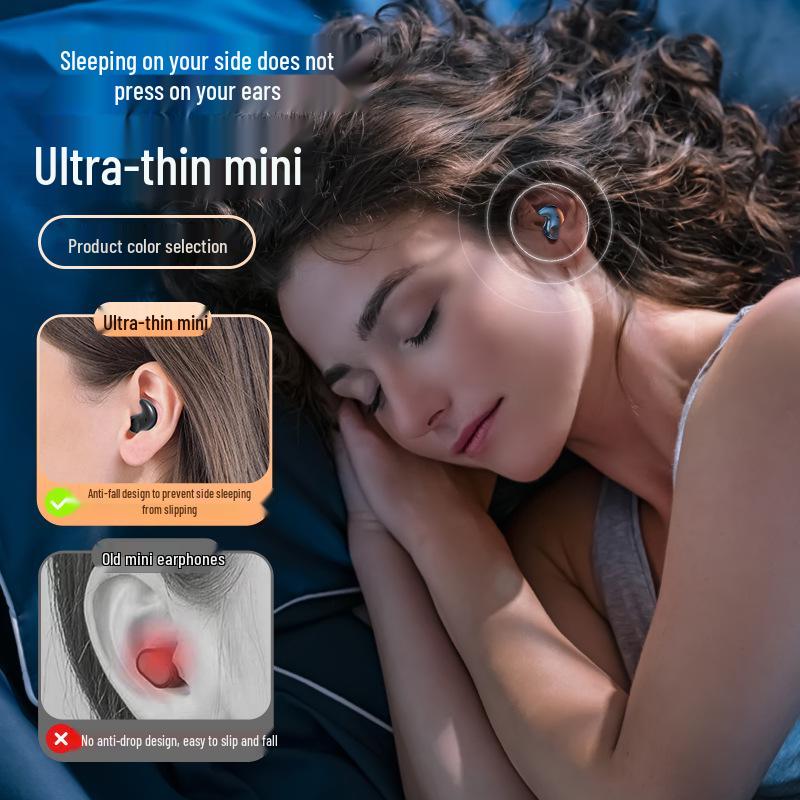 M52 Мини-вкладыши беспроводные Bluetooth-наушники для сна с низким временем задержки и цифровым дисплеем