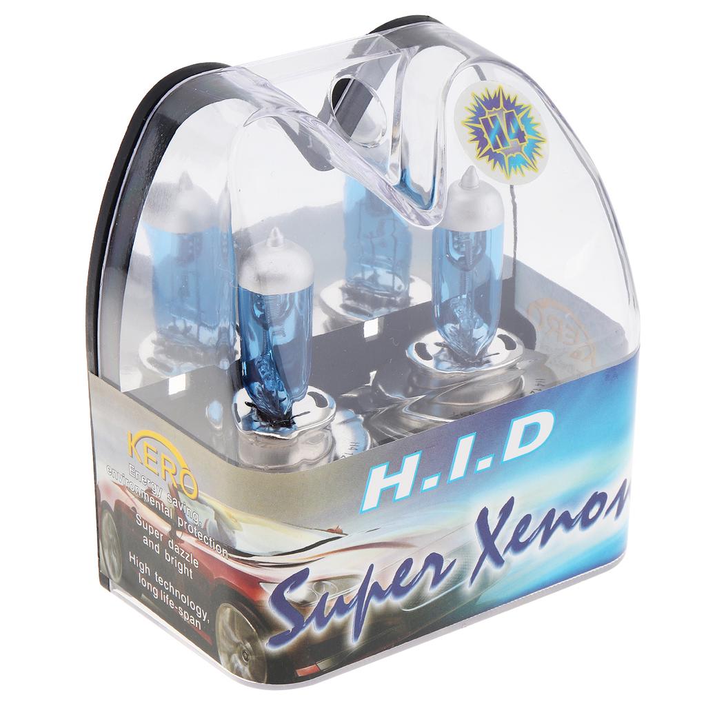 2pcs 12V 6000K White Light Super Bright Car Xenon Halogen Lamp Auto Front Headlight Fog Bulb