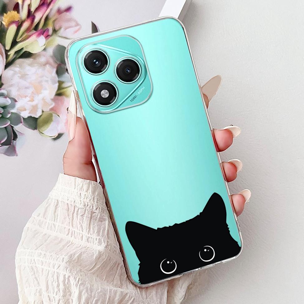 Clear For Honor 400 Lite Case ABR-NX1 Cute Cartoon Luxury Fashion Cool Soft TPU Bumper Cover For Honor 400Lite Phone Case Funda