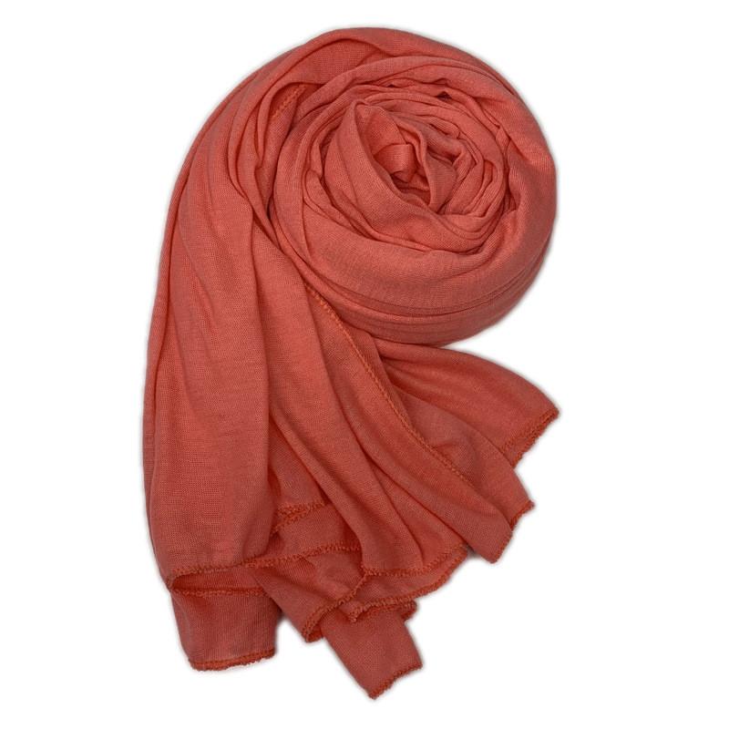 Женский однотонный хлопковый трикотажный шарф с пузырьками, хиджаб, однотонная повязка на голову, платки, женские мусульманские хиджабы, магазин