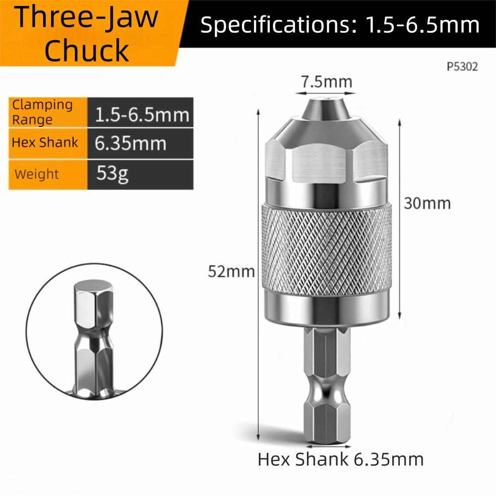 Hexagonal Shank Hex Shank Drill Bits Adapter Quickly Replace Hex Shank Connector Woodworking