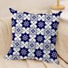 Abstract Houndstooth Pattern Cushion Cover Pillowcase Ultra Soft Skin Friendly Fabric Cloud Like Comfort  Concealed Zipper
