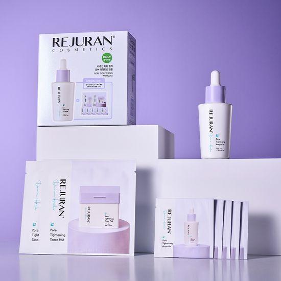 Лифтинг Rejuran Derma Healer Сыворотка для сужения пор 30 мл Акция (Ампула 10 мл + 2 тонер-пада x 2 шт.)