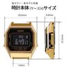 CASIO Digital Watch Vintage Series Octagon Face Black Gold Inverted LCD Overseas Model [Casio] LA680WGA-1B Women's