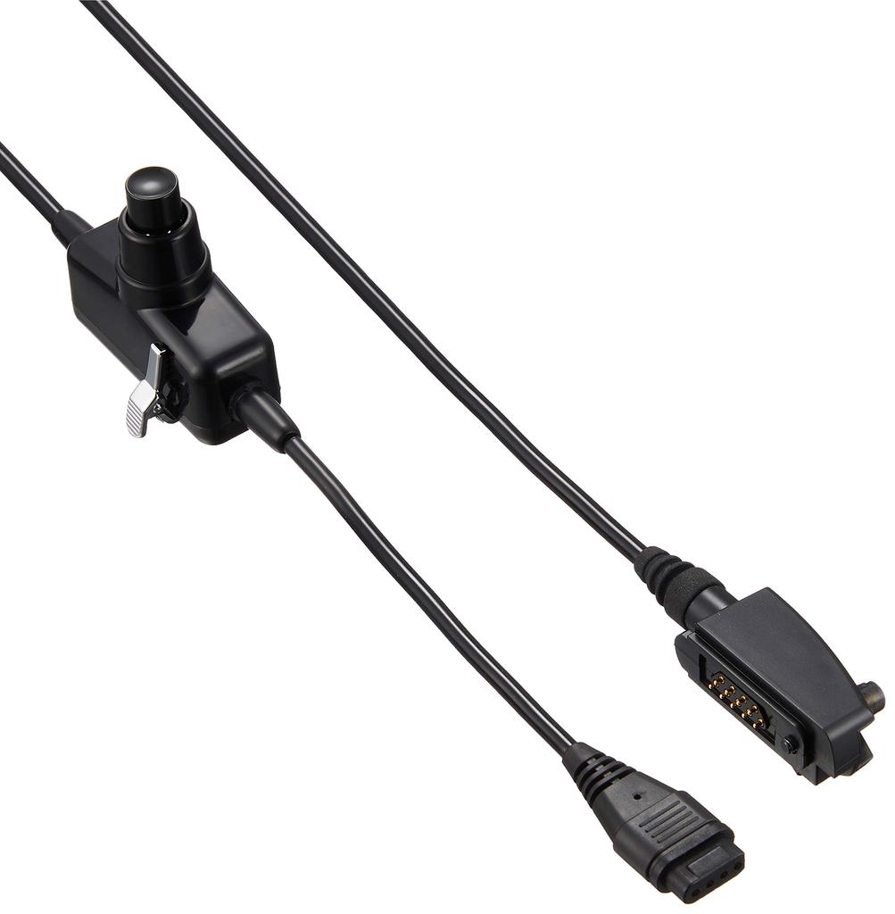 Icom Connection Cable with Call Type OPC-637 Built-in Switch, Non-locking