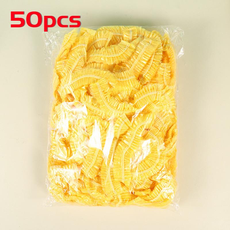 100pcs Disposable Food Cover Plastic Wrap Elastic Fruit Food Lids Bowl Dish Food Cover Kitchen Organizer Fresh Keeping Bags