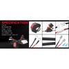 LED Light Bar Wiring Harness Kit 16 AWG / 18 AWG Universal LED Wiring Harness 12V 40A Relay On Off Rocker Switch Wiring Harnes