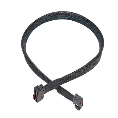 Для Slim SAS LP SFF 8654 8x к SFF 8654 8x кабель 24 Гбит/с Быстрая передача данных SAS4.0 Высокоскоростной кабель для передачи данных для сервера Облако