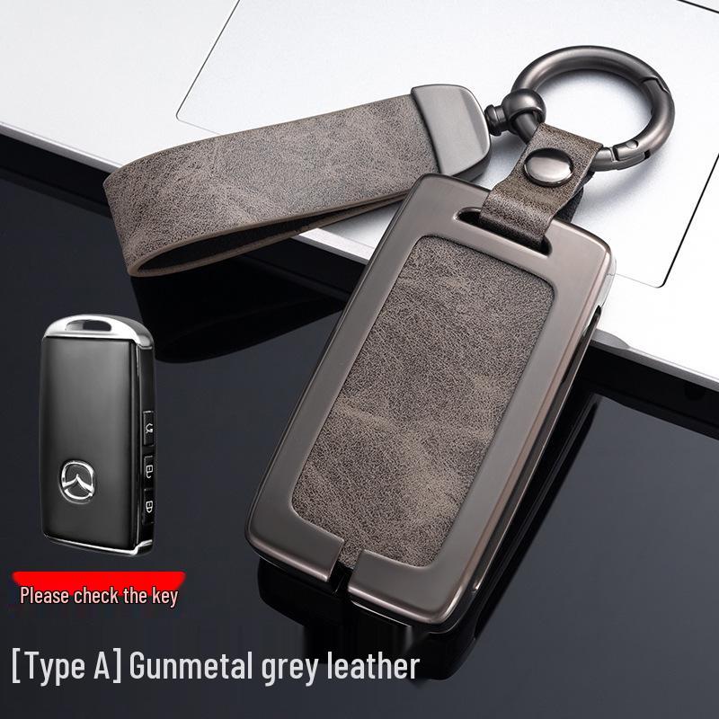 Mazda Key Cover for Models 3, Axela, CX4, Atenza, CX5, Ruiyi, CX30, and Next 6