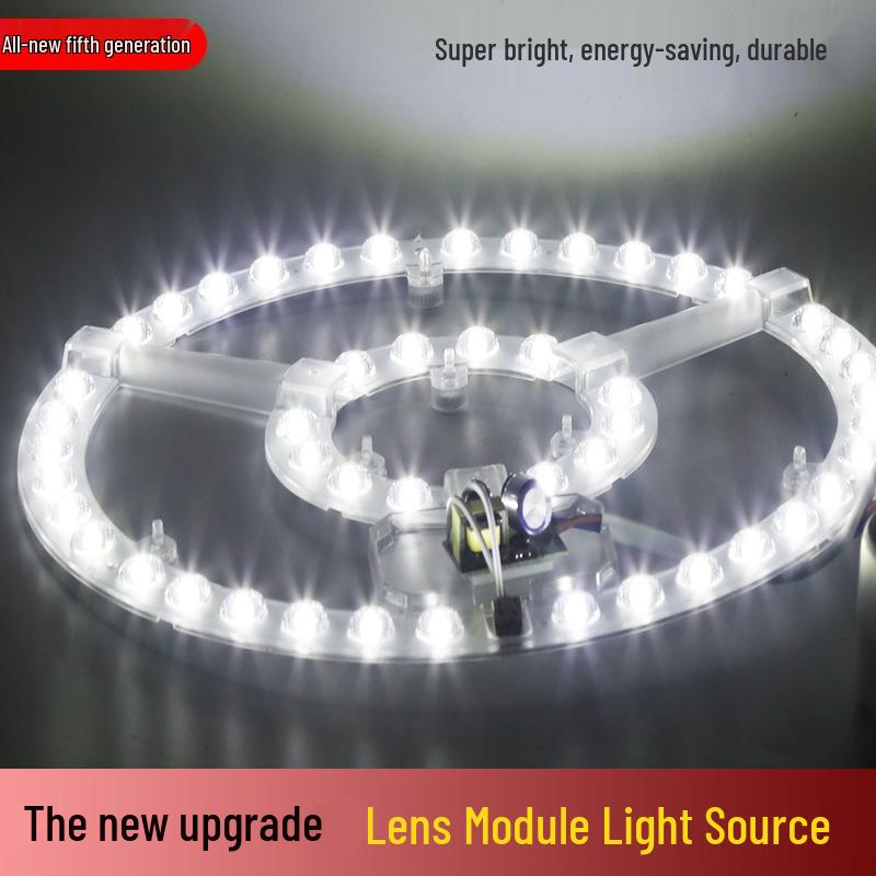 Светодиодная потолочная панель: Энергосберегающая лента, трубка и плата для ремонта спальни и гостиной