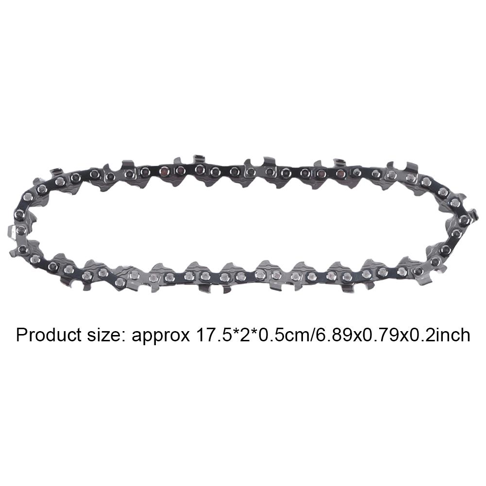 4 Inch Mini Steel Chainsaw Chain Spare Parts 28 Drive Links Electric Chainsaw Chain Chainsaw Blades for Wood Branch Cutting