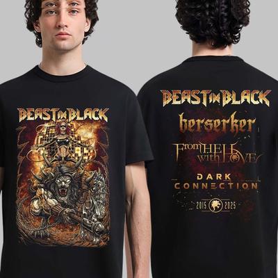 Beast In Black Berserk From Hell With Love And Dark Connection 2015 Футболка