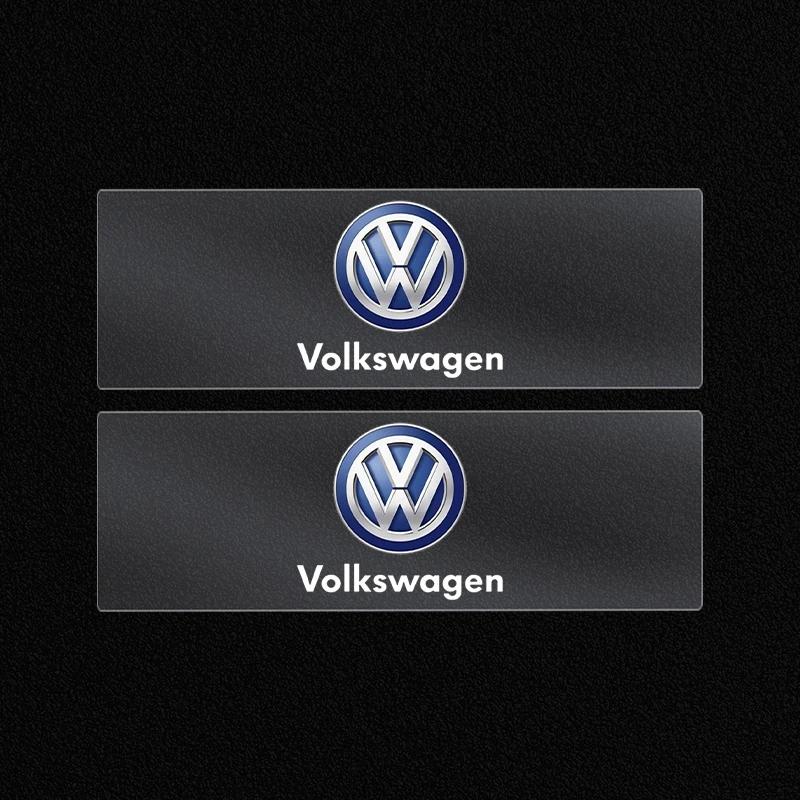 3D Metal Car Interior Dekoration Stickers Badges Car Styling For Volkswagen Tharu R Polo T5 GTI Tiguan Passat R-Line Golf Arteon