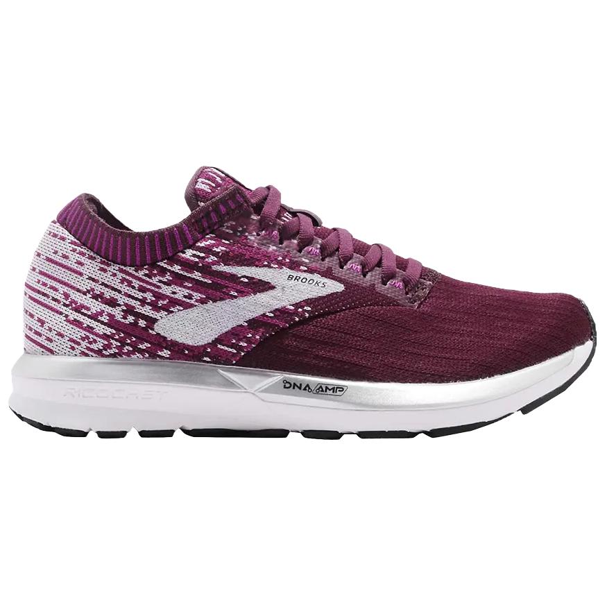 Brooks Ricochet Wild Aster Red Женские кроссовки Fig Grey 1202821B658