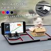 Car Silicone Anti-Slip Mat Auto Phone Holder Sticky Anti Slide Dash Phone Mount Parking Number Card Mat Accessories Car Gadgets